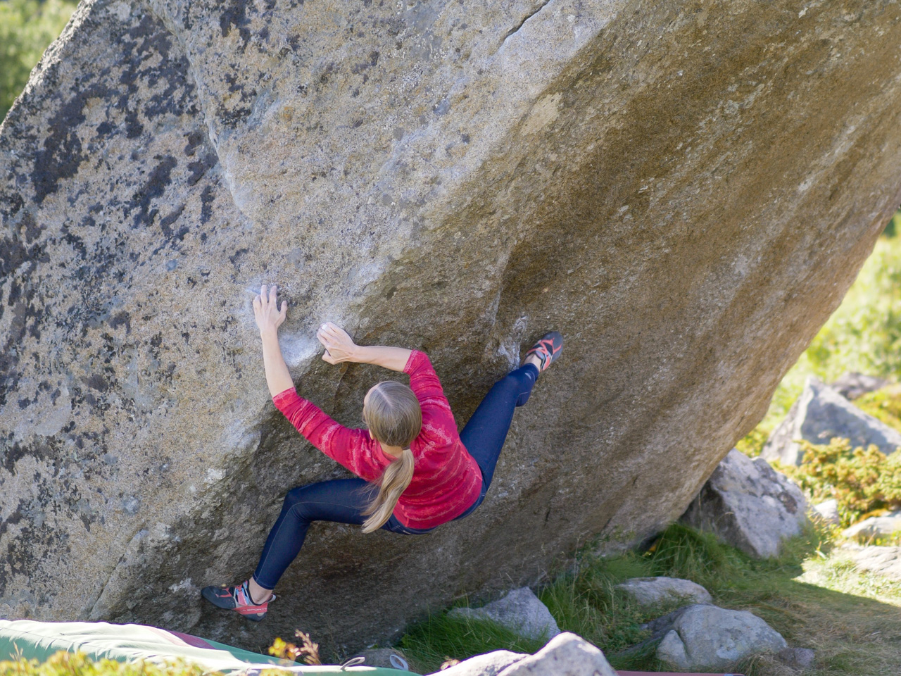 Start on the Steep Side (7A+)
